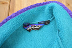 Vintage 1990s Patagonia T-Snap Fleece Kids Sweater Size 13-14