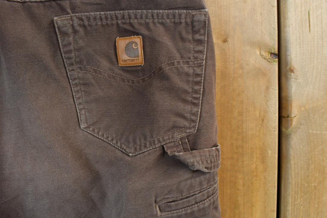 Vintage 1990s Carhartt Wide Leg Work Pants Size 42 x 30