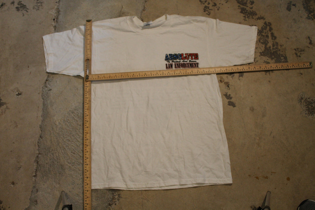 Vintage 1994 Absolute Law Enforcement Graphic T Shirt