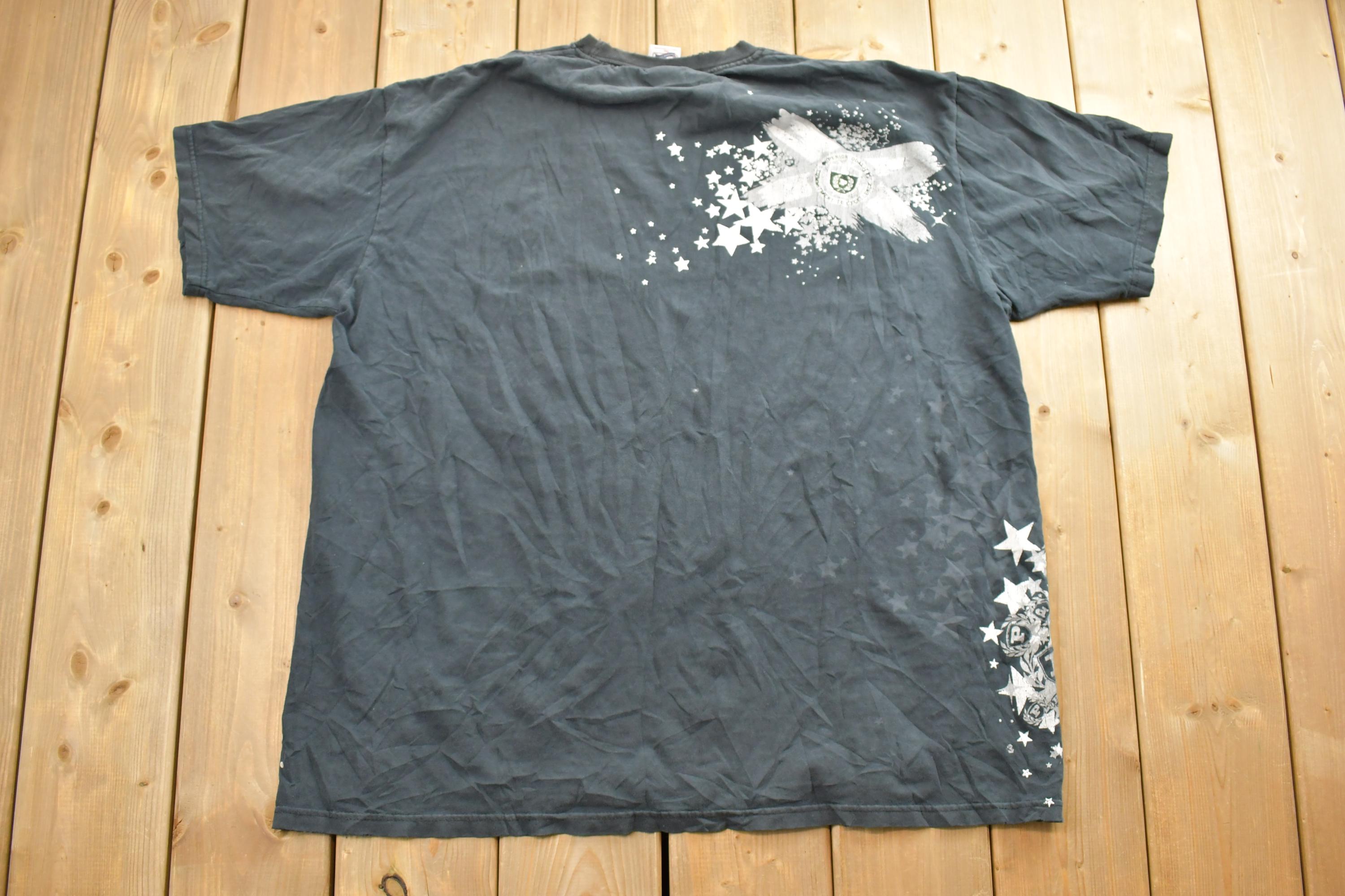 Vintage 1990s Phat Farm Graphic Multi Logo T-Shirt