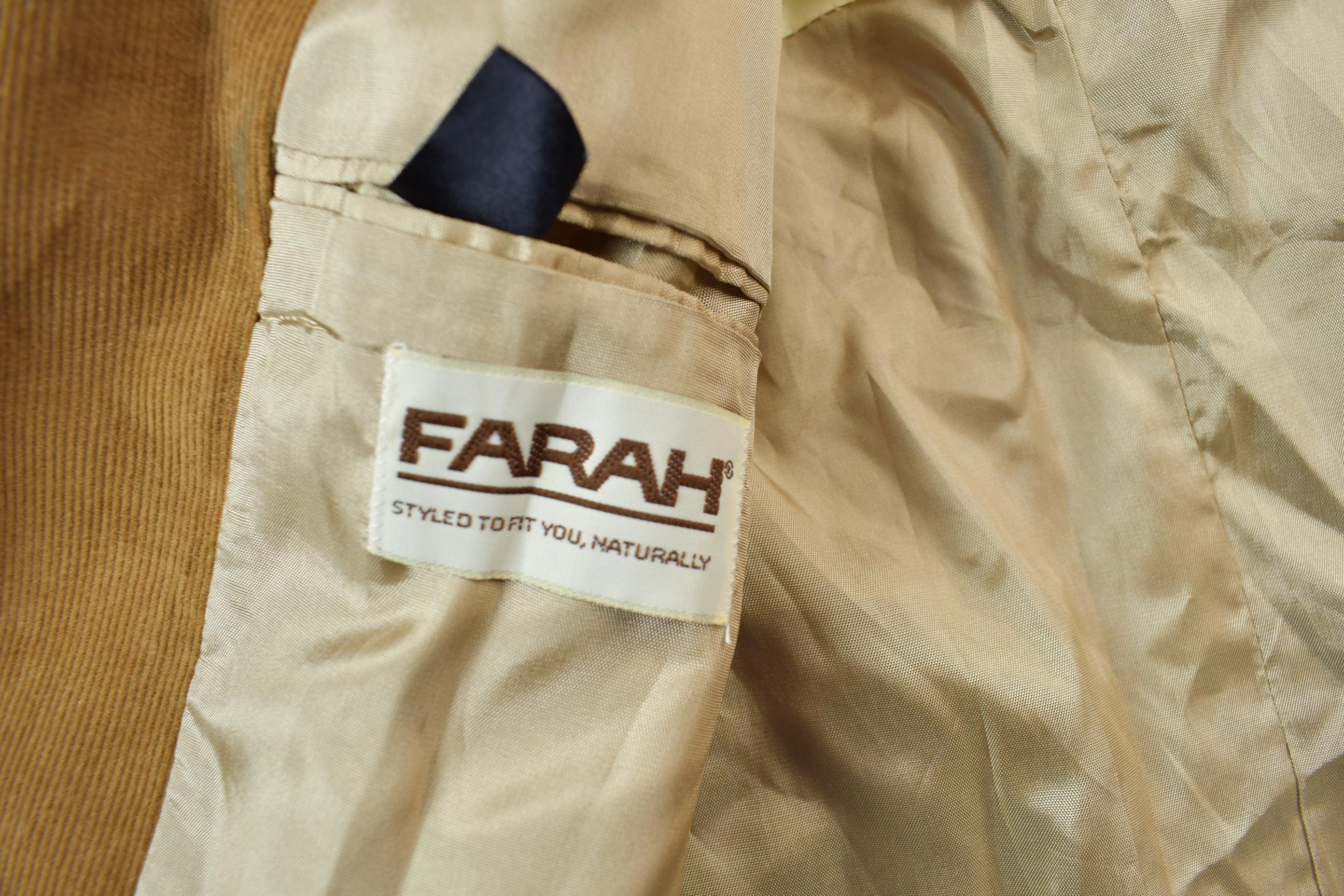 Vintage 1970s Farah Corduroy Blazer Jacket