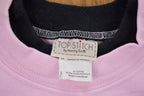Vintage 1990s Top Stitch Morning Sun Cat Rhinestone Graphic Crewneck