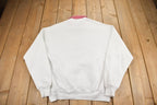 Vintage 1990s Cute Floral Theme Lee Collared Crewneck Sweater