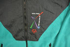 Vintage 1990s Winter Special Olympic Games Full Zip Fleece Sweater