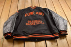 Vintage 1980s Howland Tigers Ohio Wool Varsity Jacket