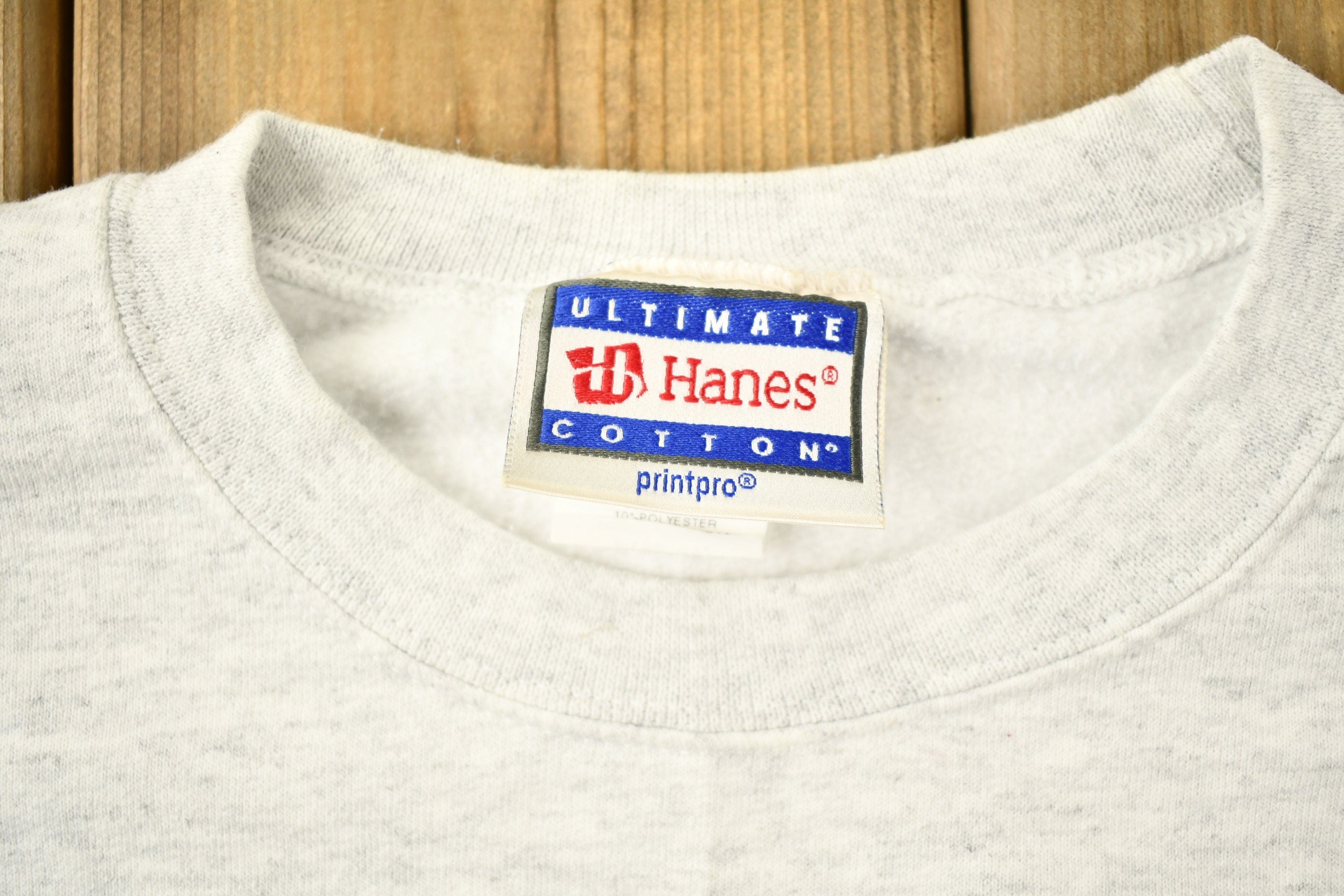 Vintage 1990s Paper Junkie Graphic Crewneck Sweatshirt Hanes Heavyweight / 90s Crewneck / Souvenir / Athleisure / Streetwear