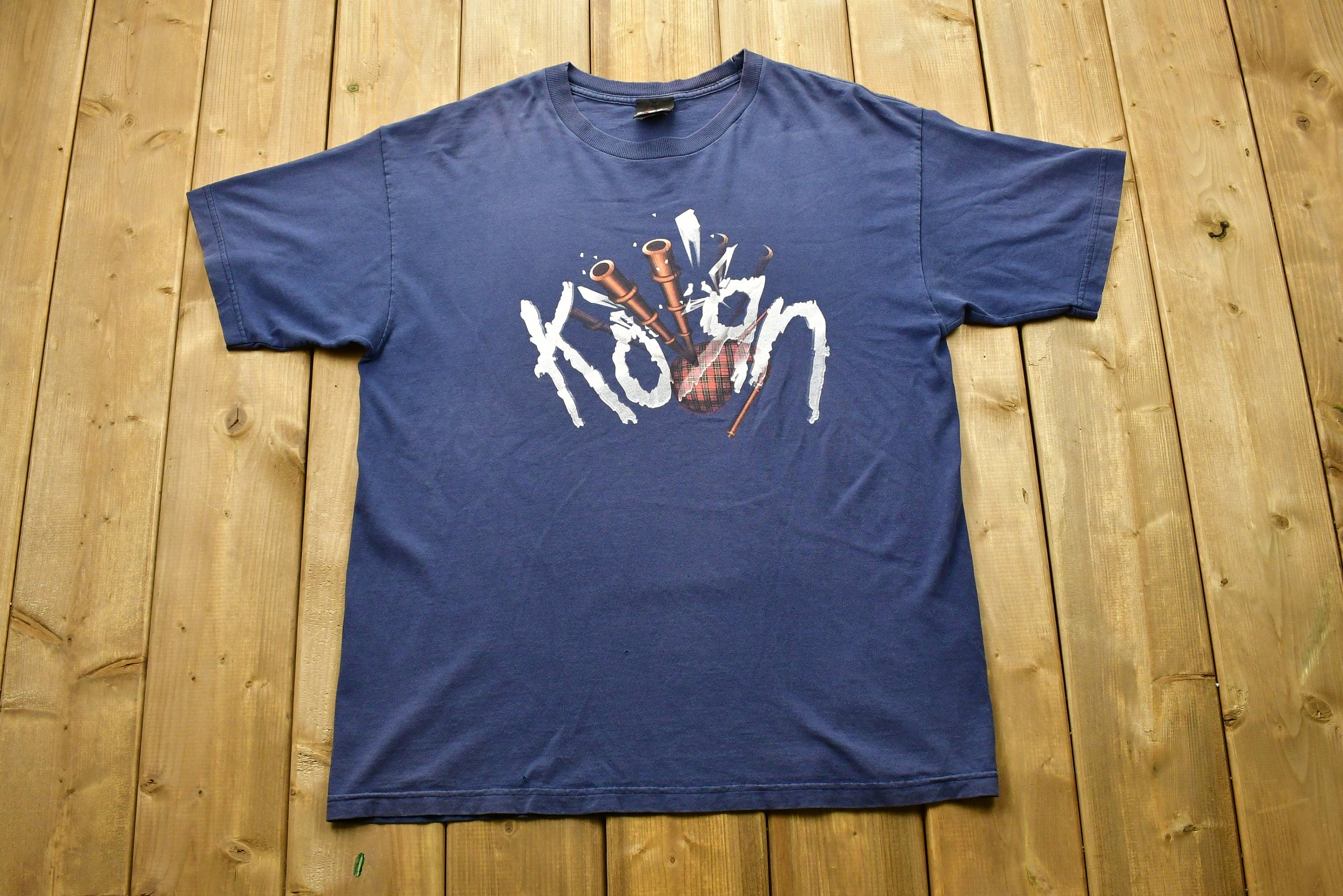 Vintage 2000 Korn Graphic Band T-shirt