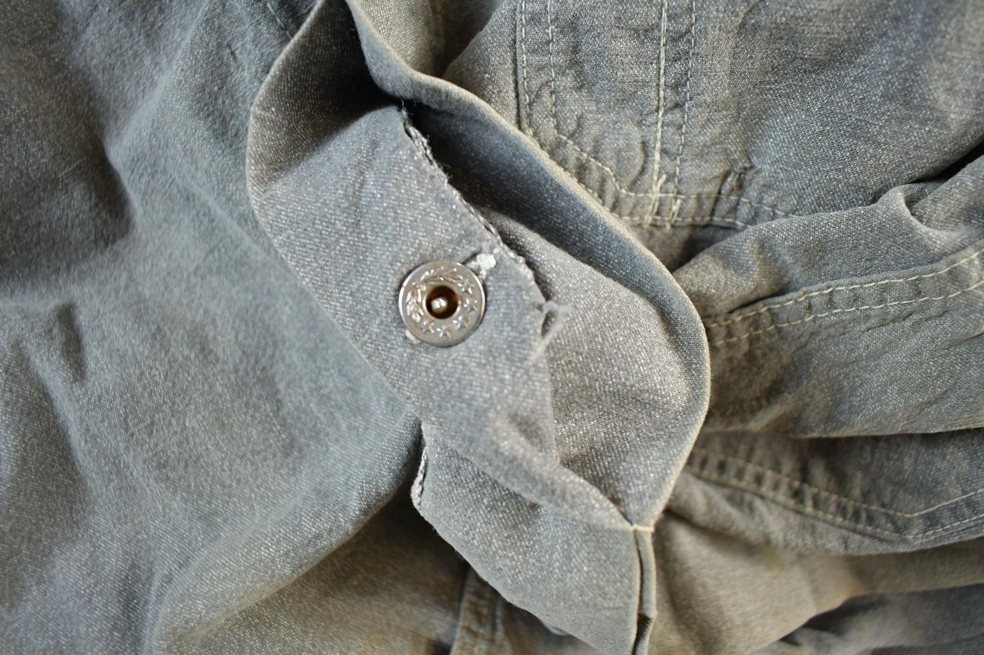 Vintage 1940s 3 Pocket Shop Coat Men's XL