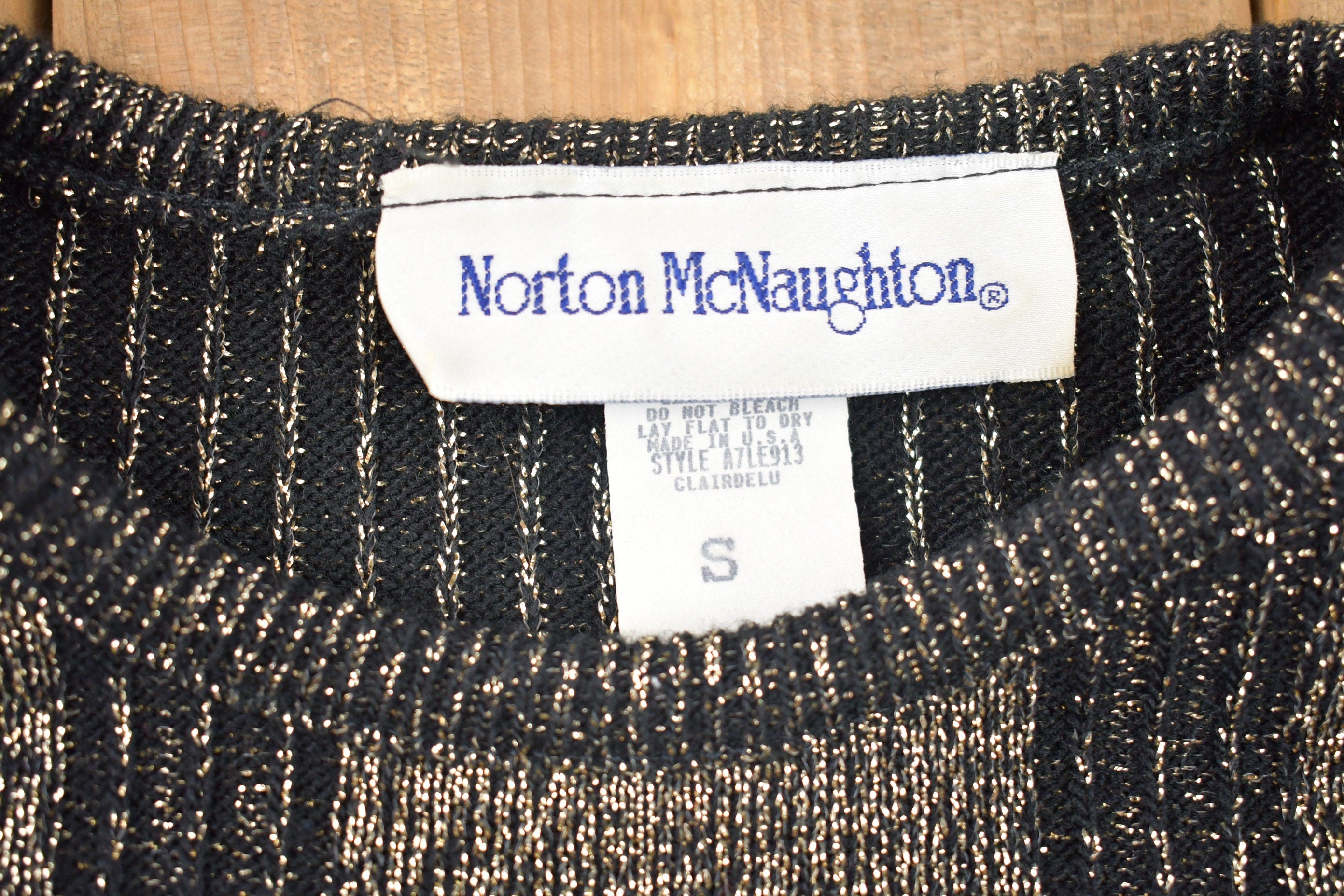 Vintage Norton McNaughton Knitted Sweater
