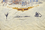 Vintage 1990s The Civil War All Over Print Graphic T Shirt