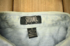 Vintage 1990s Stefano Man Button Up Shirt
