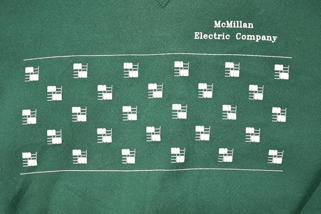Vintage 1990s McMillan Electric Russell Athletics Crewneck Sweatshirt