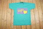 Vintage 1990s National Hobo Convention Graphic T Shirt Made In USA