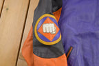 Vintage 1990s Micheal Hoban Martial Arts Patchwork Leather Jacket