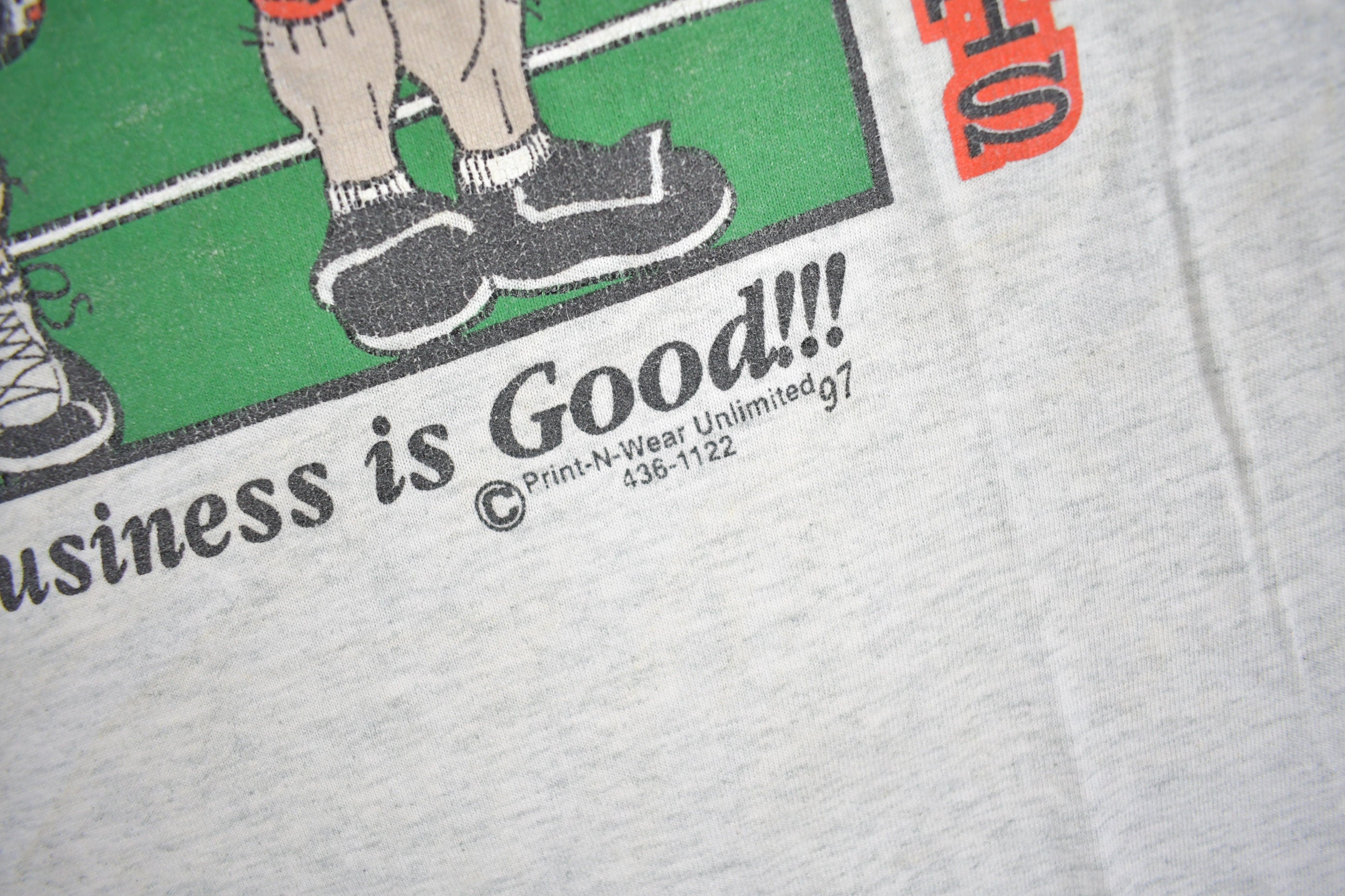 Vintage 1997 Whitesburg Football Graphic T Shirt