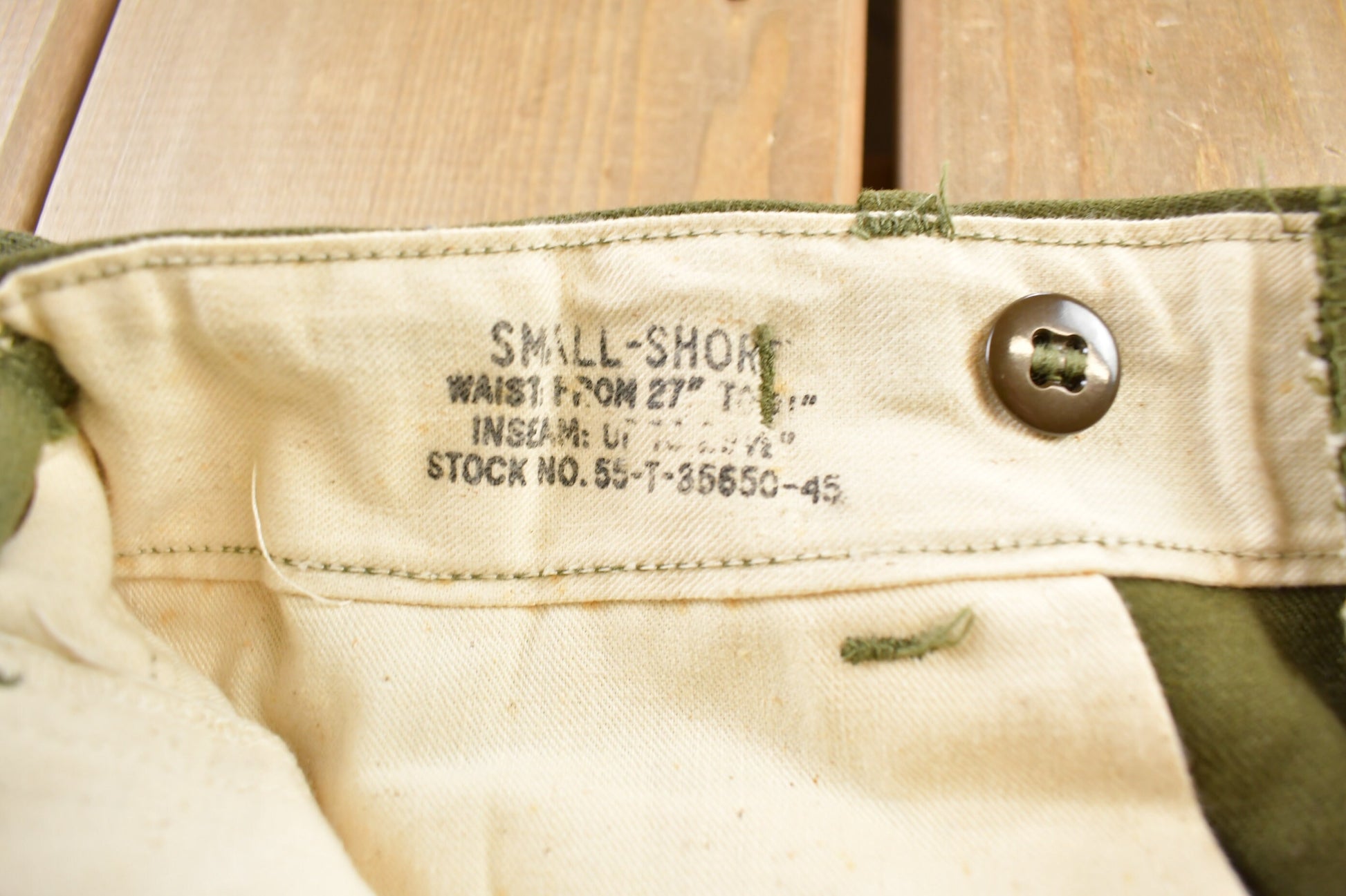 Vintage 1940's WWII Pants