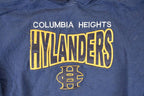 Vintage 1990s Columbia Hylanders Embroidered University Hoodie Sweater Men's M