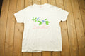 Vintage 1980s Browallia Flower Graphic T Shirt