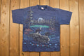 Vintage 1990s Mallards Theme Graphic T-Shirt