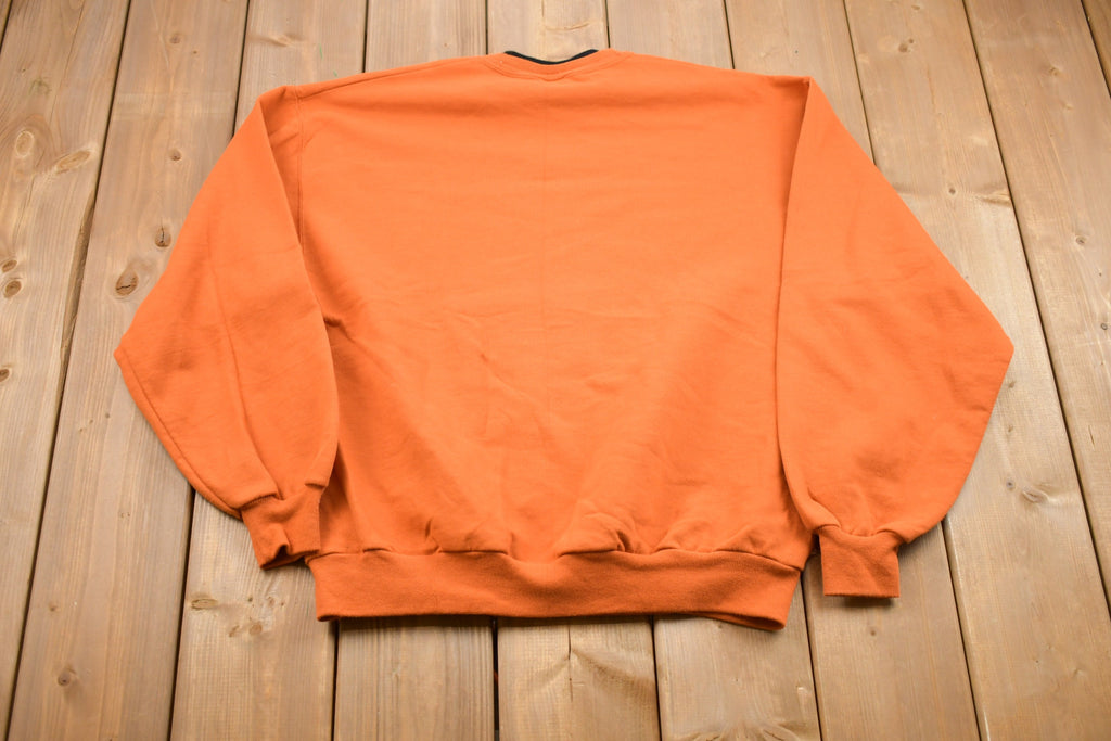 1990s Top Stitch Morning Sun Autumn Birdhouse Crewneck