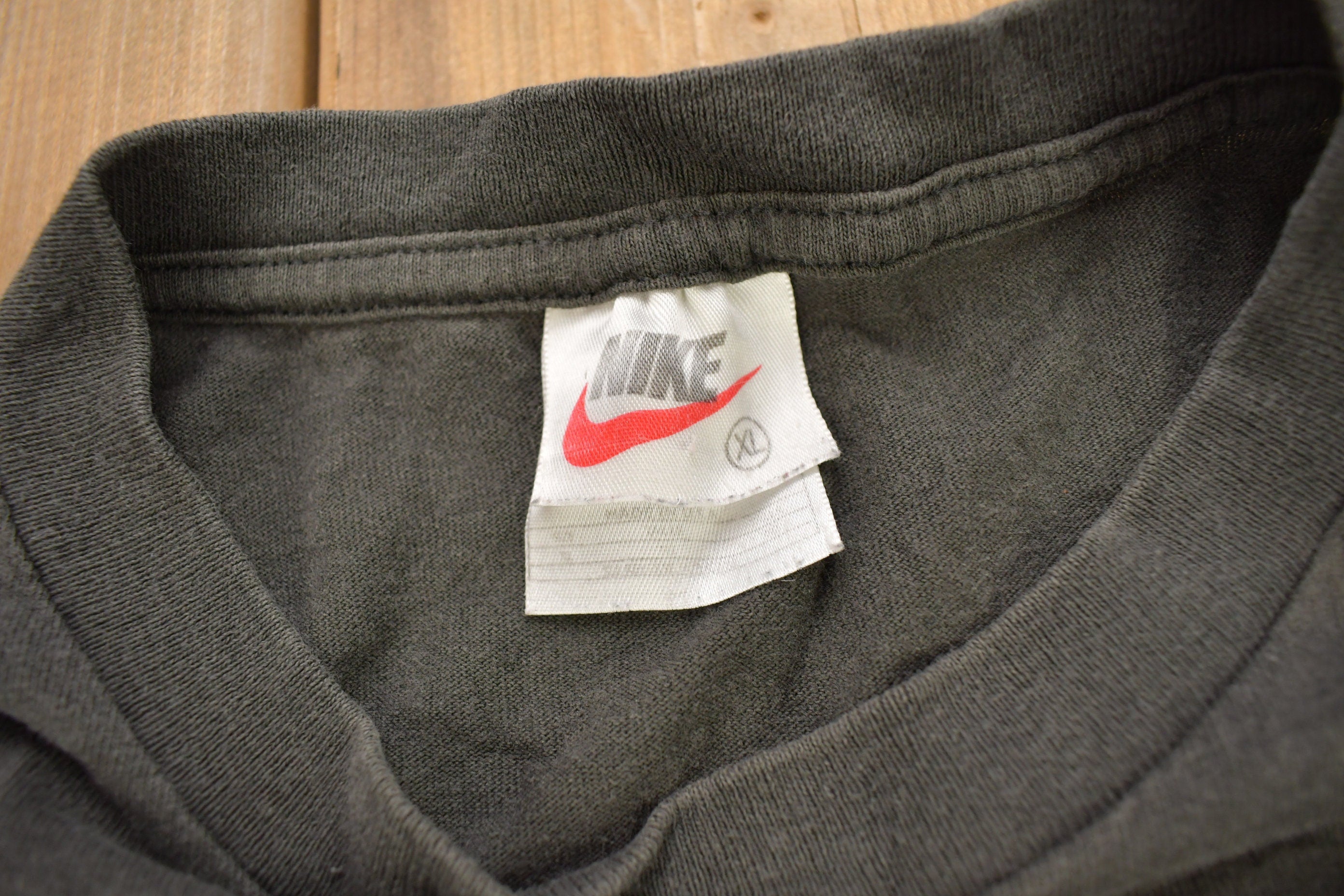 Vintage 1990s Nike Sun Faded Swoosh T-Shirt