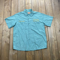 Vintage 1980s Chain Stitch Workman Button Up Shirt