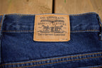 Vintage 1990s Levi's Blue Jeans Size 34x30