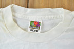Vintage 1996 Bulldog Be Nice Graphic T-Shirt