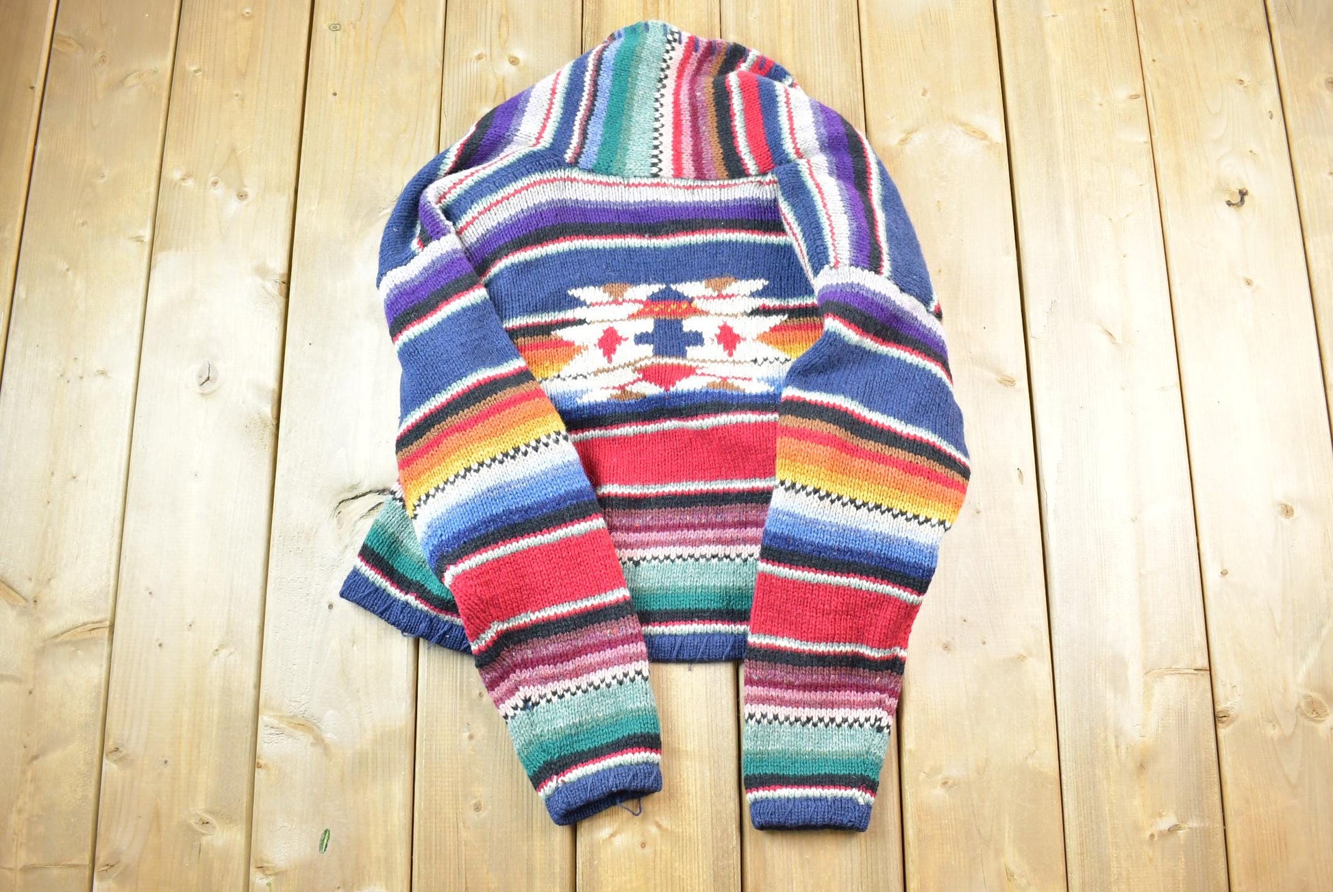 Vintage 1990s Casual Corner 100% Shetland Wool Knit Sweater