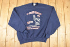 Vintage 1998 First Grand National Alsa LLama Graphic Print Crewneck Sweatshirt Mens L