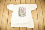 Vintage 1980s YKES Graphic Band T-shirt