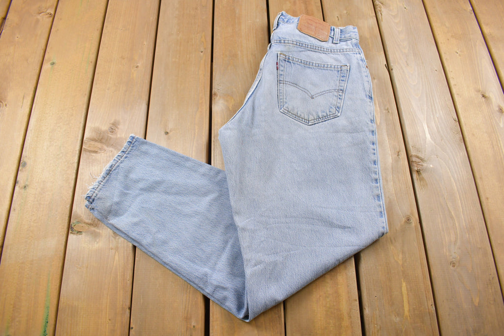 Vintage 1990s Levi's 560 Red Tab Jeans Size 32 x 32