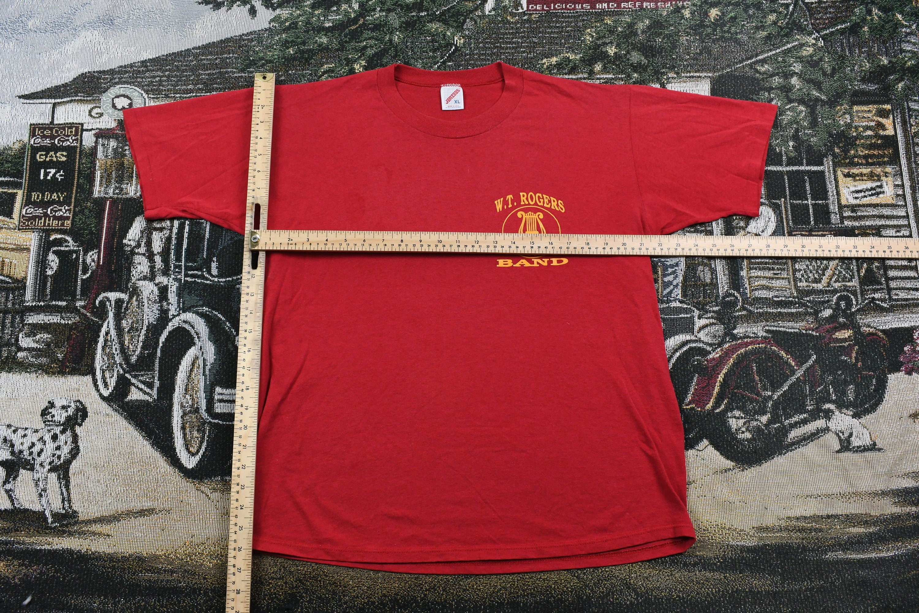 Vintage 1980s W.T. Rogers Middle School Band T-Shirt