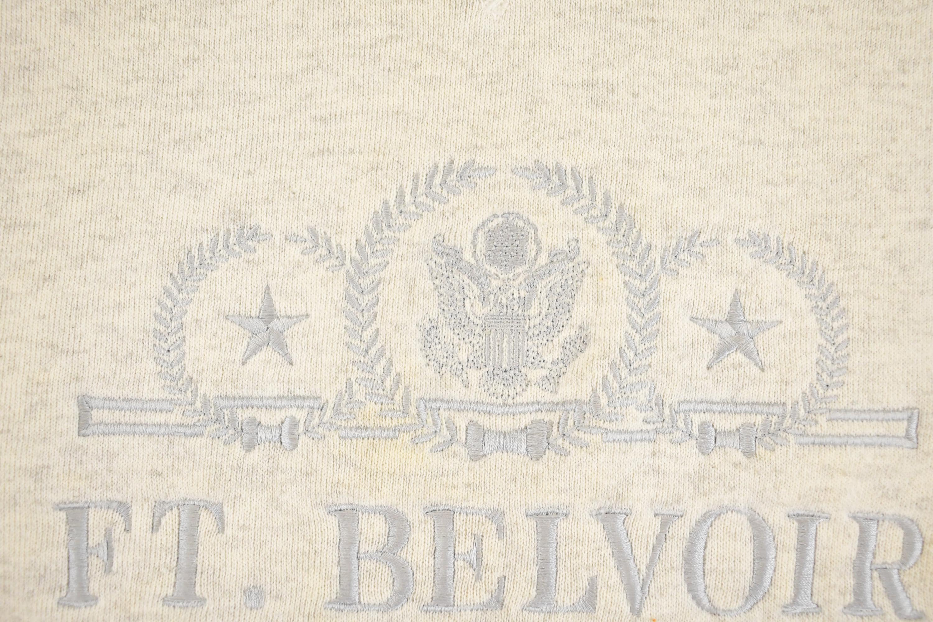 Vintage 1990s Ft Belvoir Souvenir Crewneck Sweatshirt Mens M