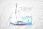 Vintage 1990s Thousand Islands New York Graphic T-Shirt