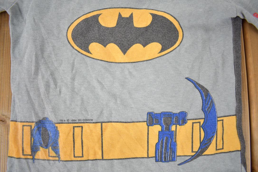 Vintage 1994 Batman Utility Belt Single Stitch Comicbook Baby T-shirt Made In USA