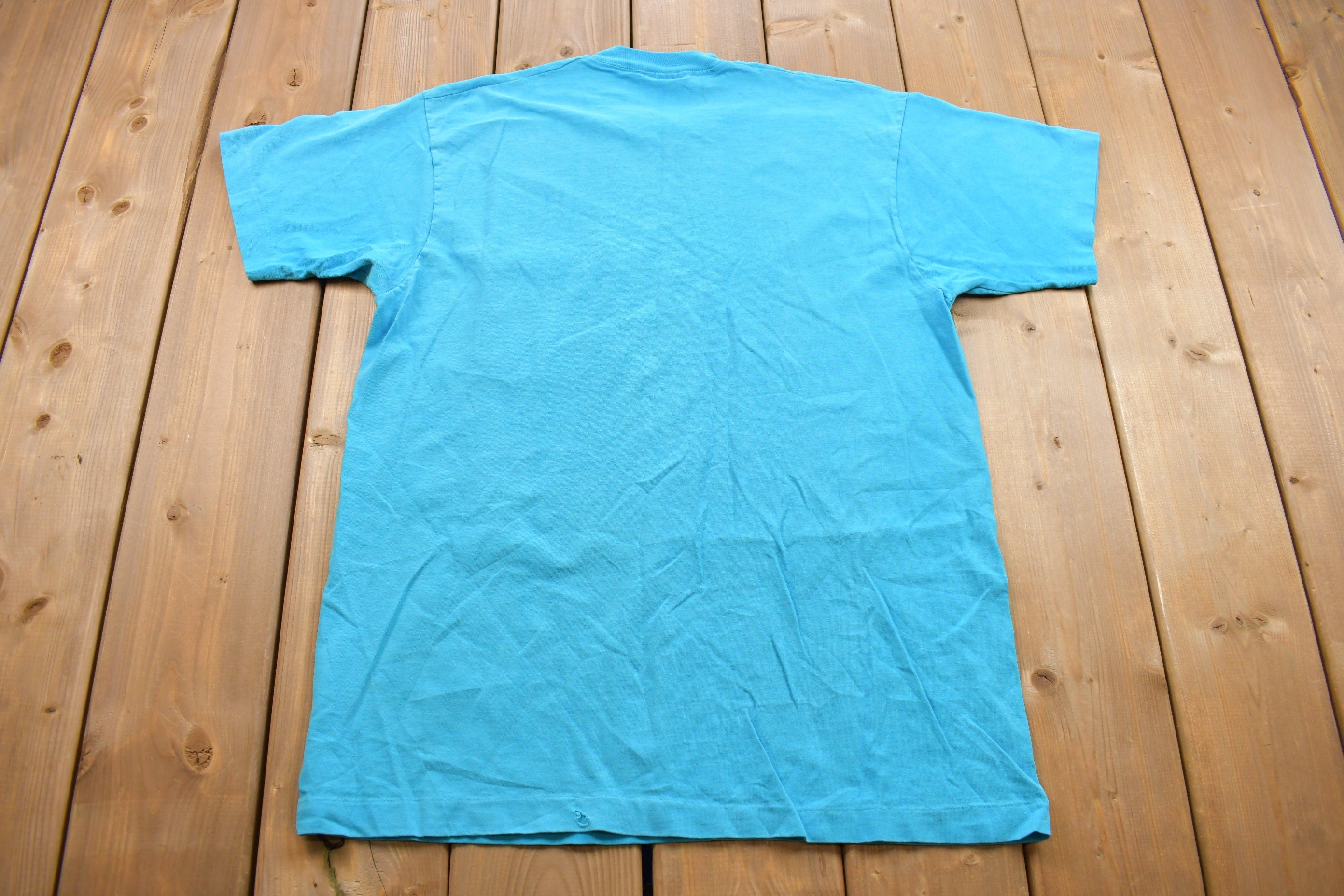 Vintage 1990s Blank Pocket T Shirt