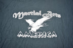 Vintage 1990s Martial Arts American Graphic T Shirt