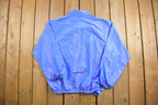 Vintage 1990s Florida USA Half Zip Windbreaker Jacket