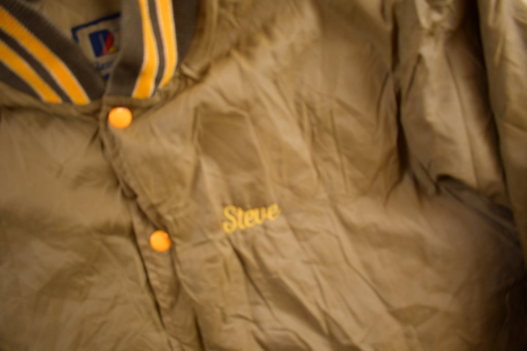 Vintage 1989 St Pius X Champions Bomber Jacket