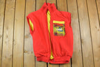 Vintage 1990s Swix Windbreaker Reversible Jacket Vest
