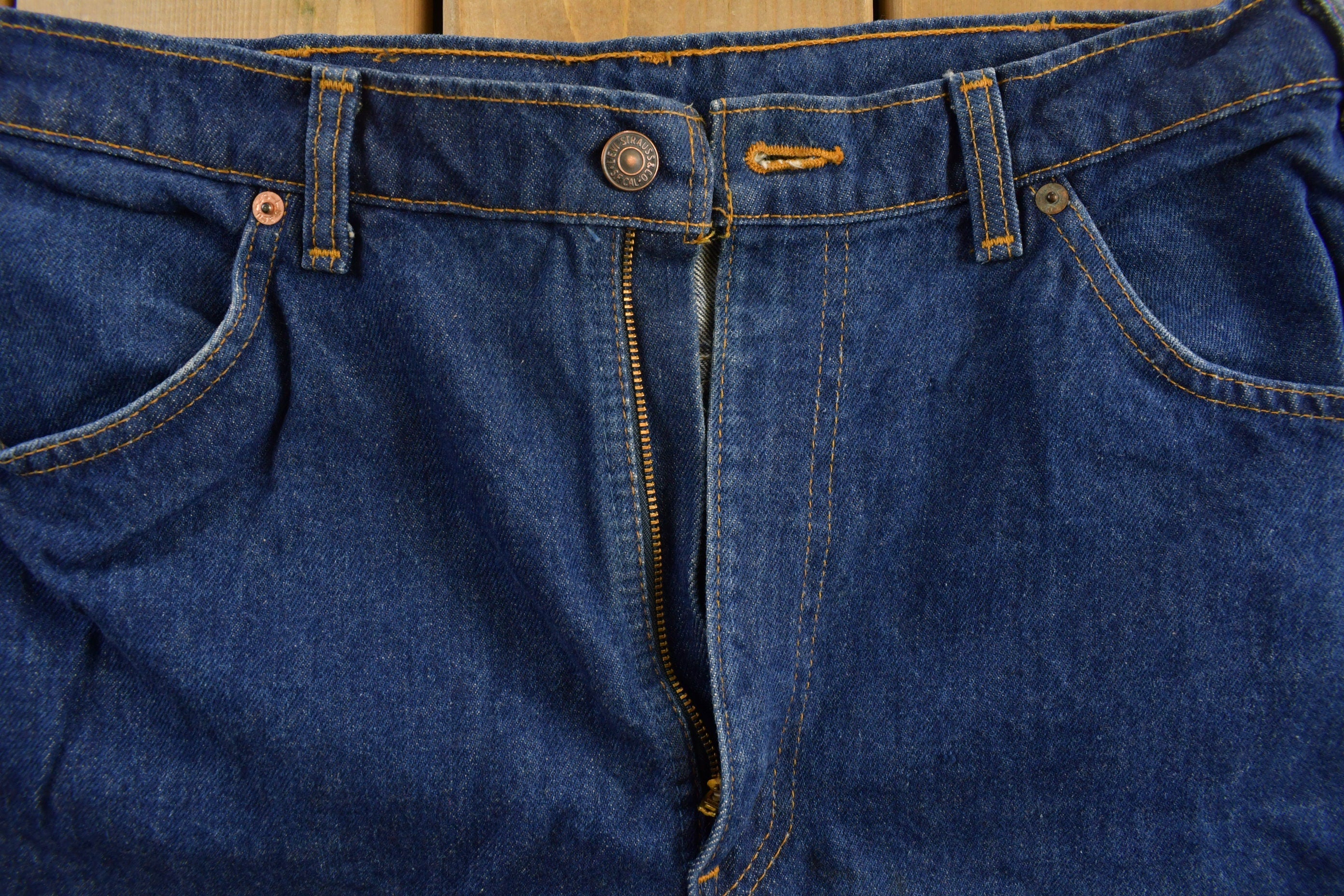 Vintage Levi's Orange Tab Jeans Size 32 x 30