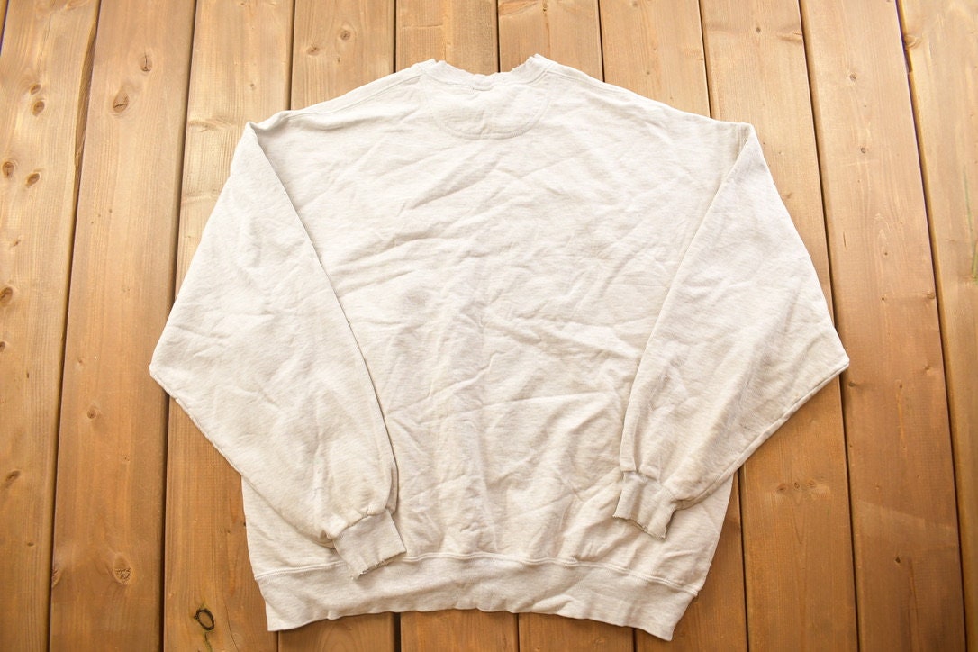 Vintage 1990s Bay City Central Wolves Collegiate Crewneck