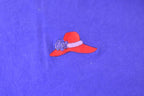 Vintage 1990s Red Hat Embroidered Graphic T-Shirt