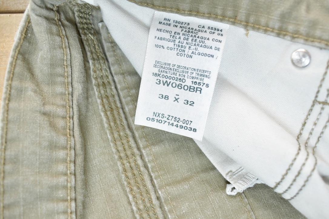 Vintage Y2K Wrangler Riggs Workwear Denim Work Jeans Size 38 x 32