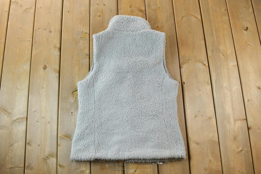 Vintage 1990s Patagonia Fleece Sweater Vest / Outdoorsman / 90s Sweater / Streetwear / Hiking / Fleece Zip up