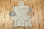 Vintage 1990s Reference Point Knit Turtleneck Sweater
