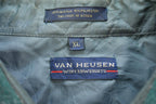 Vintage 1990s Van Heusen Flannel Plaid Button Up Shirt