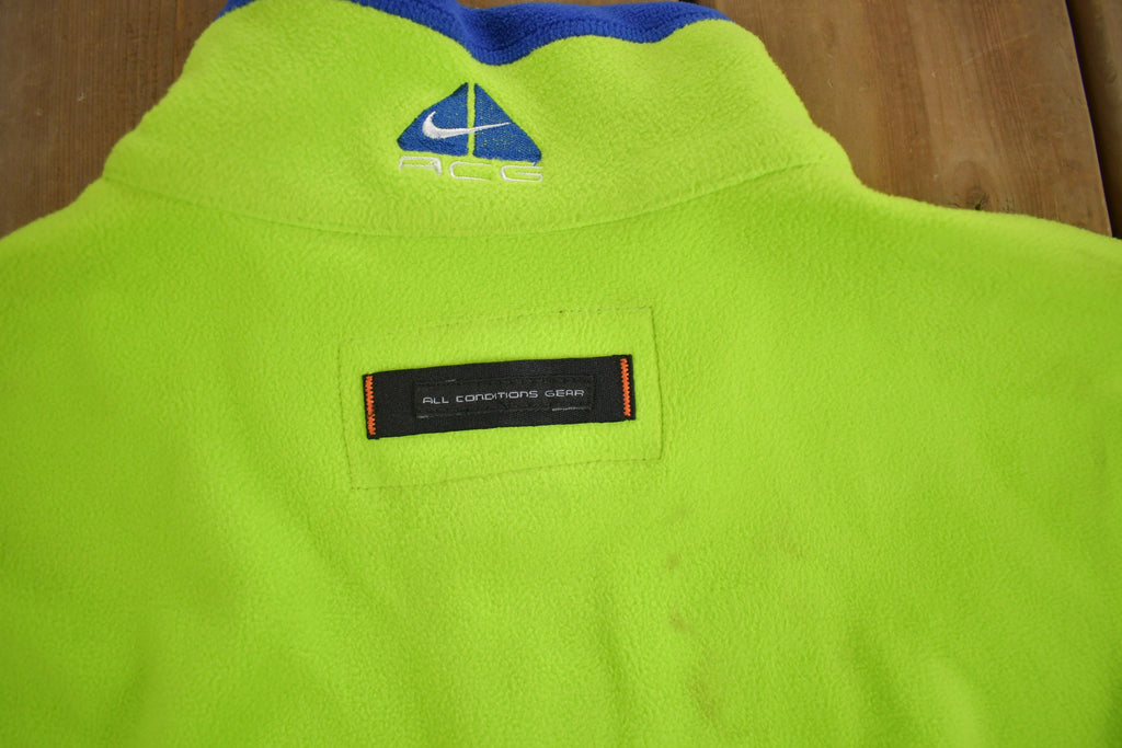 Vintage 1990s Nike ACG Fleece Vest