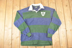 Vintage 1990s Total Rugby Ireland Quarter Button Up Shirt Men's L